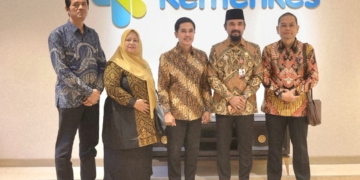 Bupati Al-Farlaky Jemput Anggaran Dua RSUD  ke Kemenkes