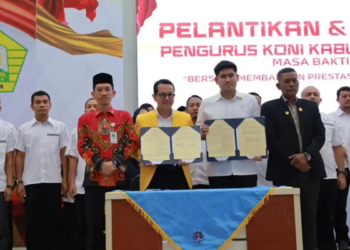Teuku Adian Pimpin KONI Aceh Barat hingga 2030