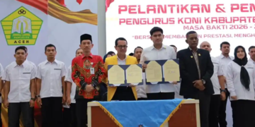 Teuku Adian Pimpin KONI Aceh Barat hingga 2030