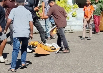 Massa Bergerak ke Pendopo Gubernur Aceh, Simbol Negara Diturunkan