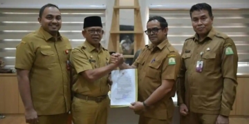 Taufik Jadi Plt Sekda Aceh, M Nasir Pindah Jabatan