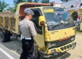 Pengendara Becak Motor Tewas Tabrak Dump Truck di Abdya