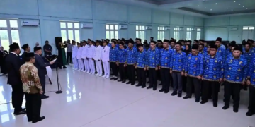 Bupati Aceh Jaya Lantik 125 ASN, Tekankan Integritas dan Kinerja